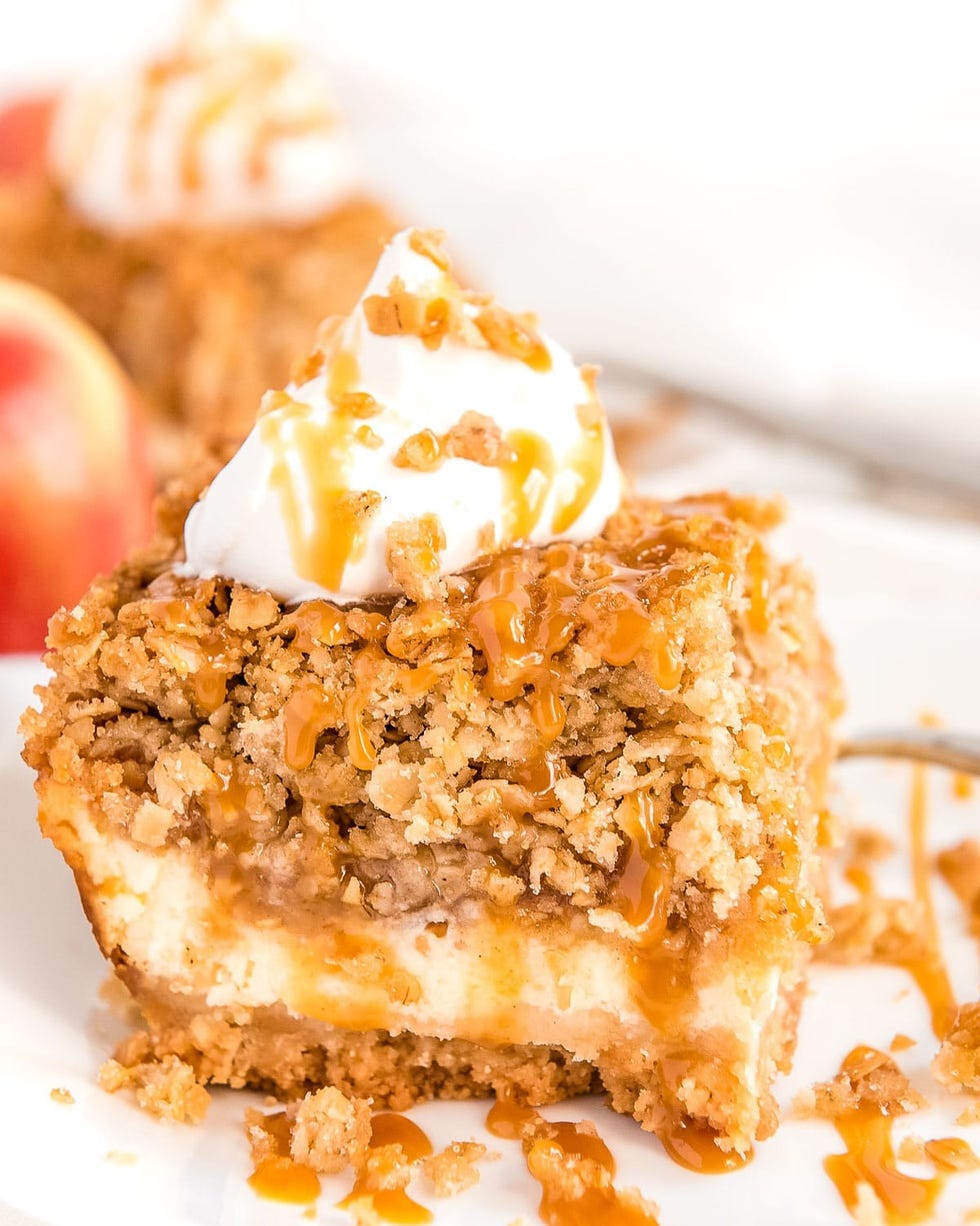 thanksgiving cheesecake recipes apple cheesecake bars