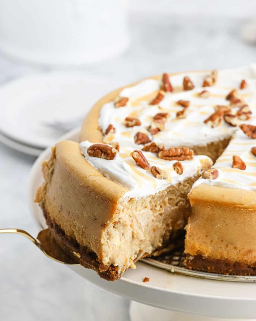 thanksgiving cheesecake recipes sweet potato cheesecake