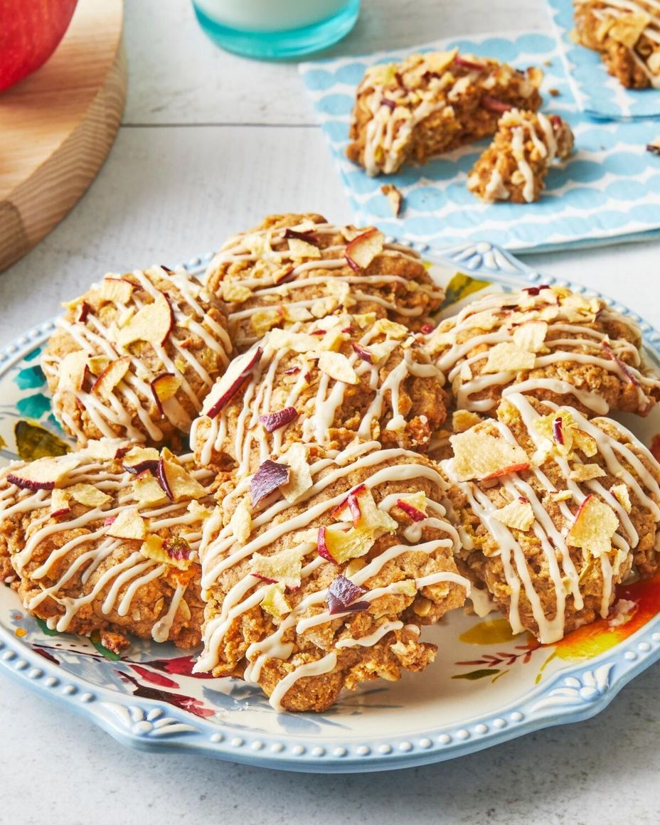 thanksgiving cookies caramel apple cookies