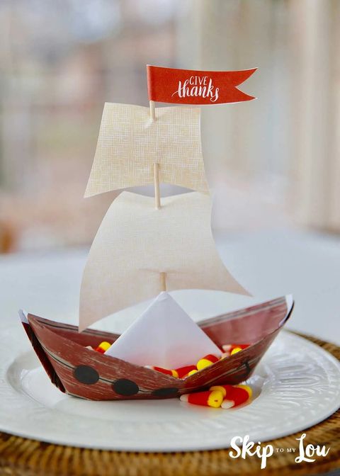 thanksgiving crafts for kids paper mayflower ship