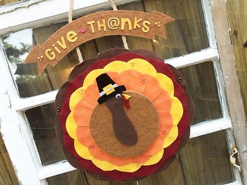 thanksgiving crafts turkey front door decor
