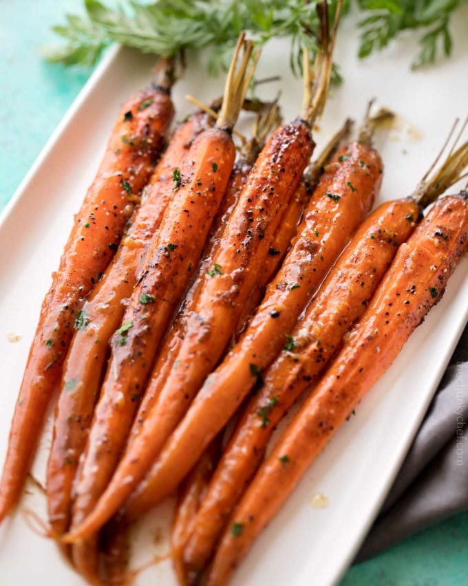 thanksgiving crock pot recipes roasted carrots
