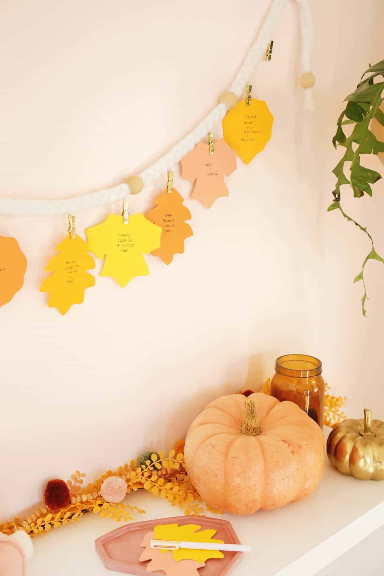 78 Easy DIY Thanksgiving Decorations - Elegant Thanksgiving Decor