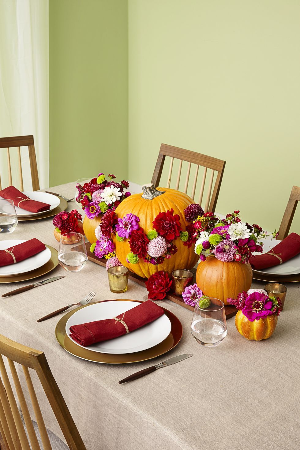 Característica Rusia huella dactilar 57 Easy Thanksgiving Decorations - Cute and Simple Decor Ideas for  Thanksgiving