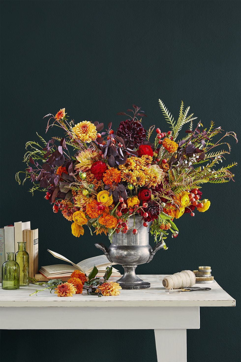 thanksgiving decorations fall bouquet