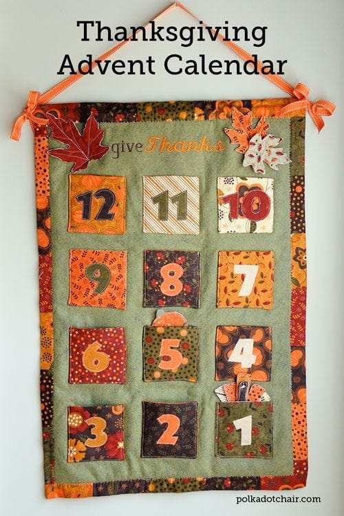 thanksgiving decorations thanksgiving advent calendar