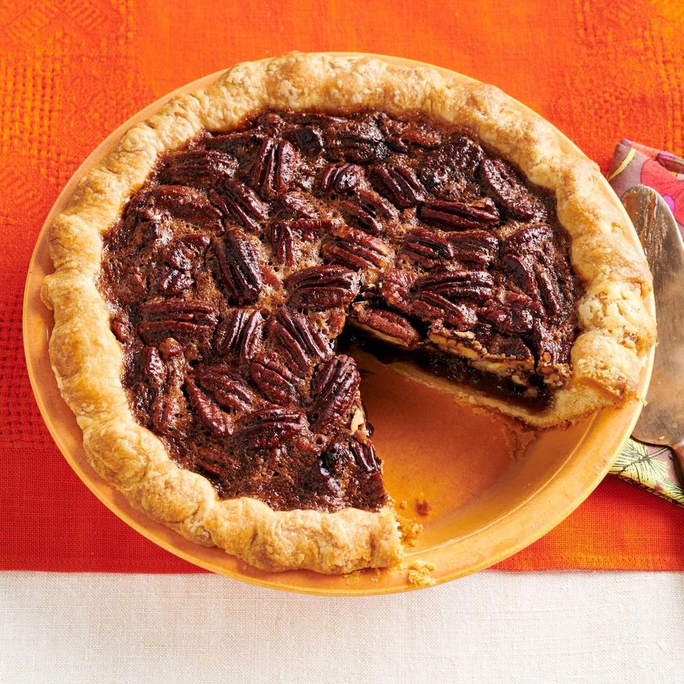 ancho chile spiced pecan pie for thanksgiving dessert