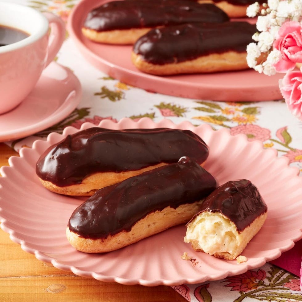 chocolate eclairs for thanksgiving dessert