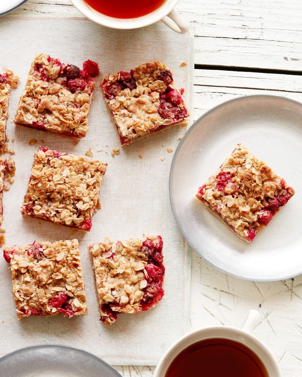 Thanksgiving cranberry bar