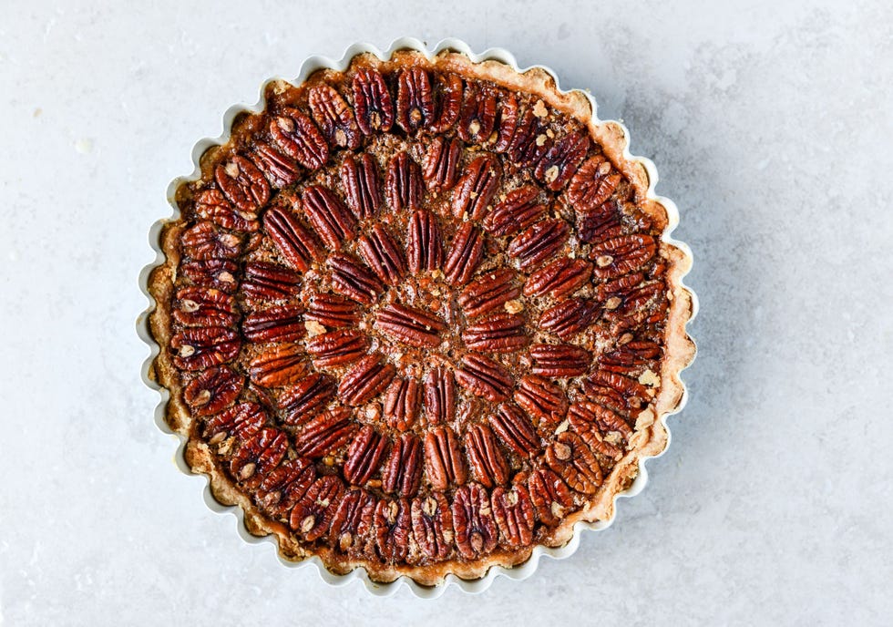 pecan pie tart for thanksgiving dessert