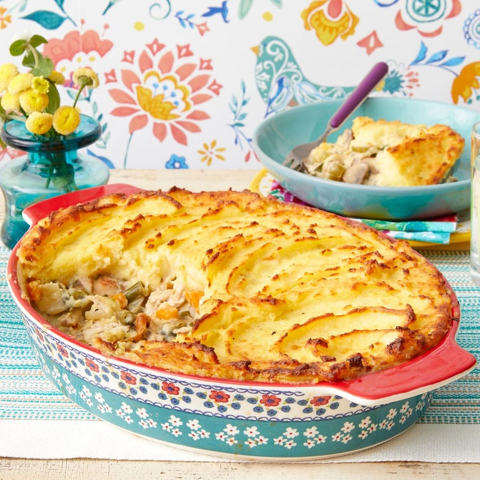 leftover turkey shepherds pie