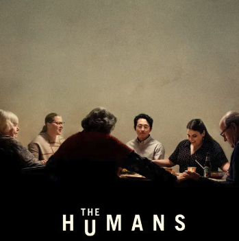 the poster for the humans, a good housekeeping pick for best thanksgiving movies