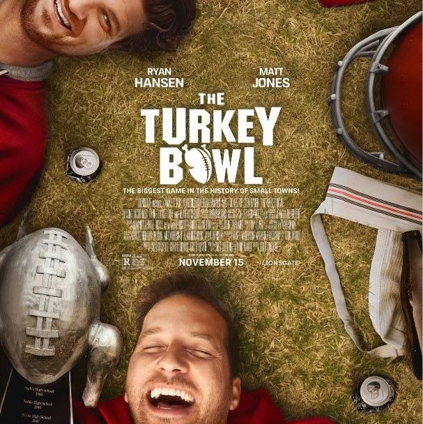 the poster for the turkey bowl, a good housekeeping pick for best thanksgiving movies