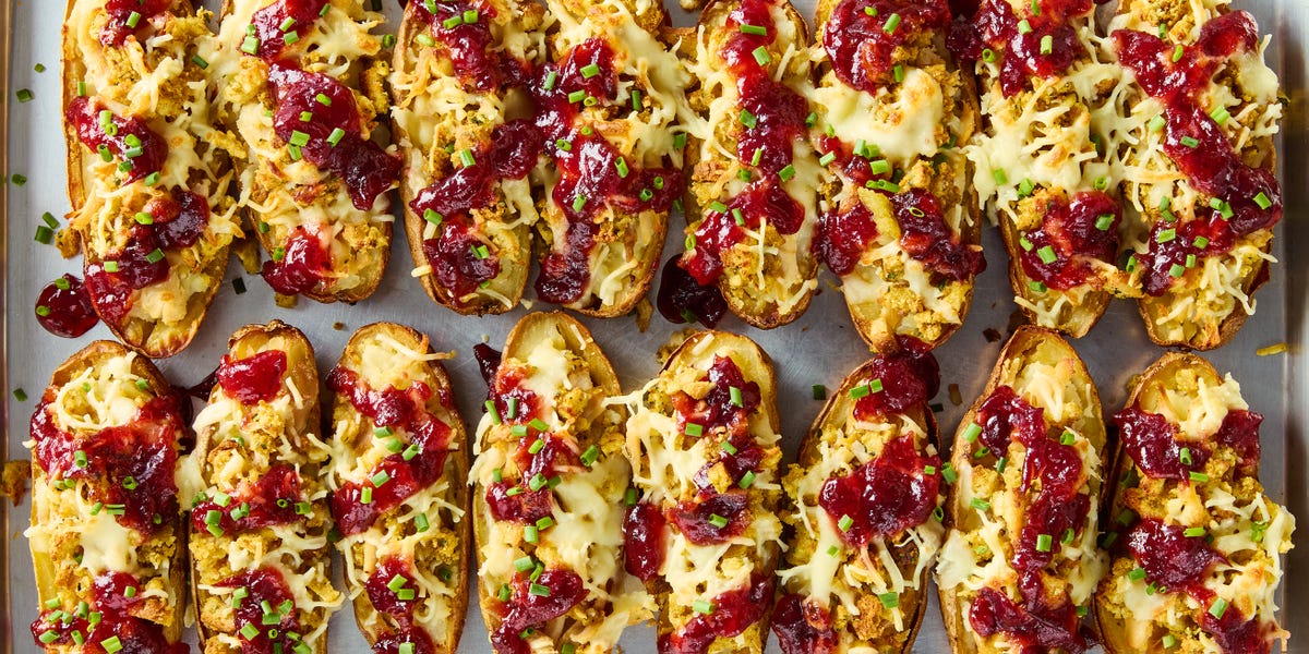 preview for Thanksgiving Potato Skins Combine All Your Favorites Into One Crowd-Pleasing App