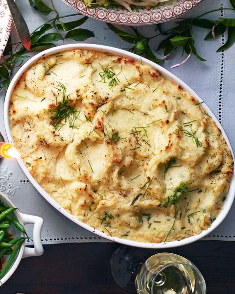 thanksgiving potluck ideas buttermilk boursin mashed potatoes