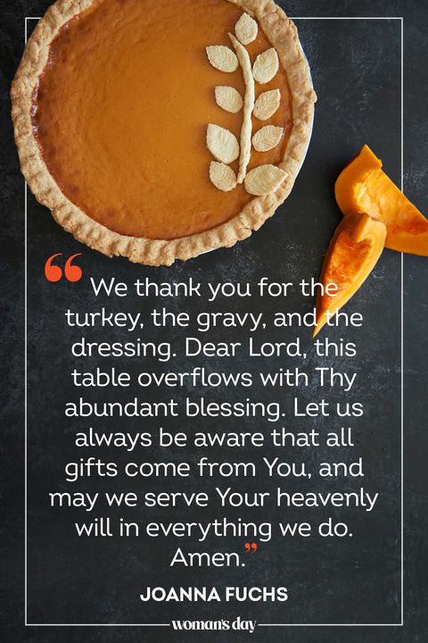 thanksgiving prayerjoanna fuchs