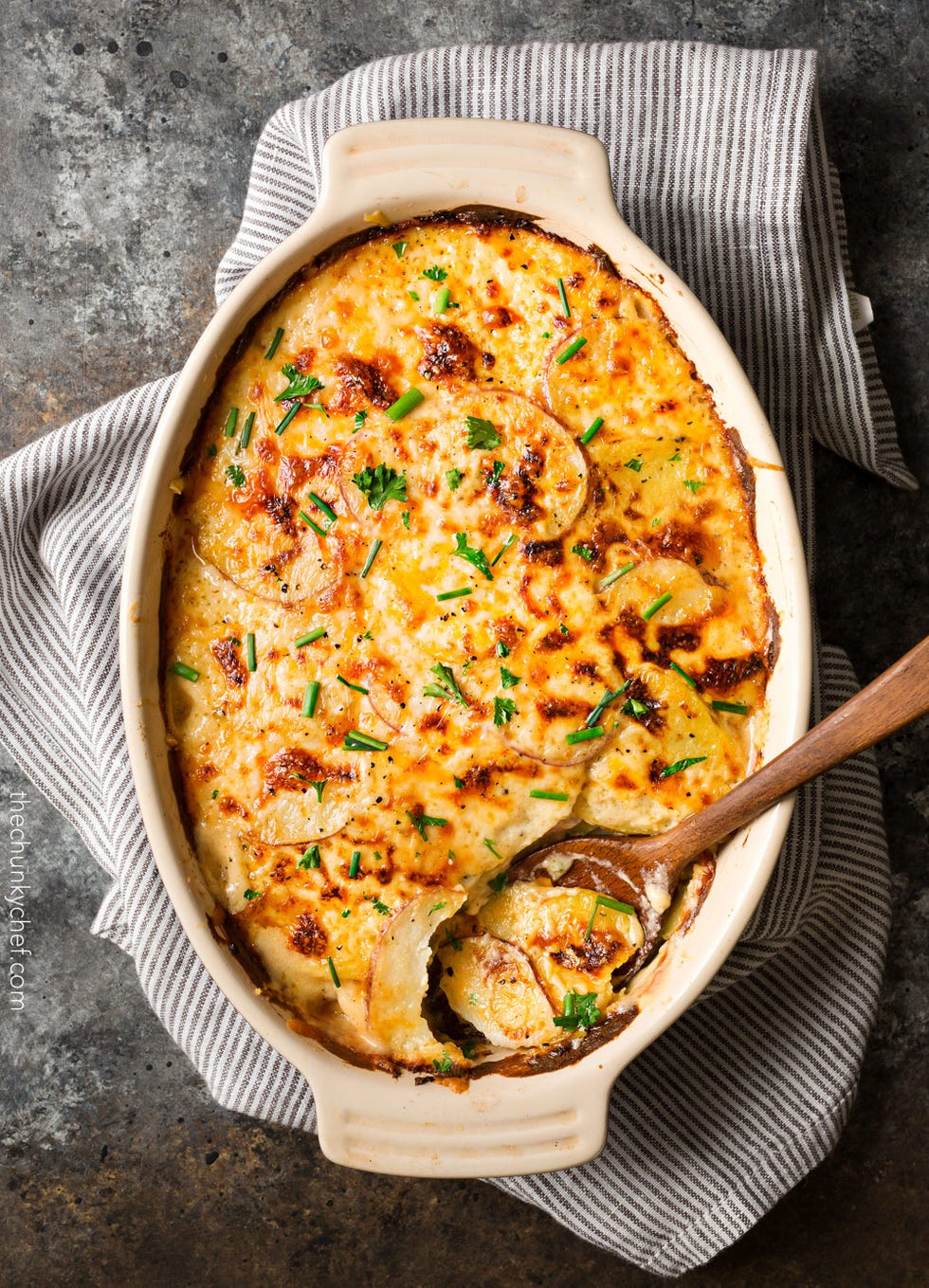 Loaded Scalloped Potatoes - Melanie Makes