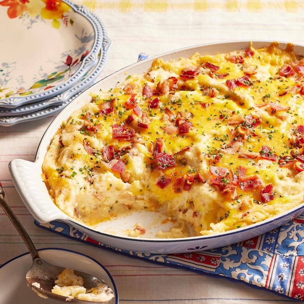 Twice Baked Potato Casserole Recipe Loaded Baked Potato Casserole Recipe