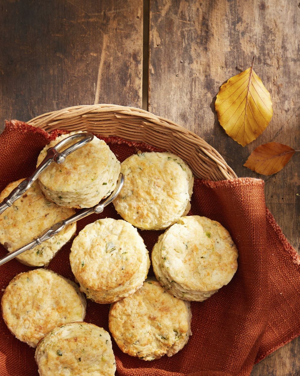 cream cheese herb biscuits