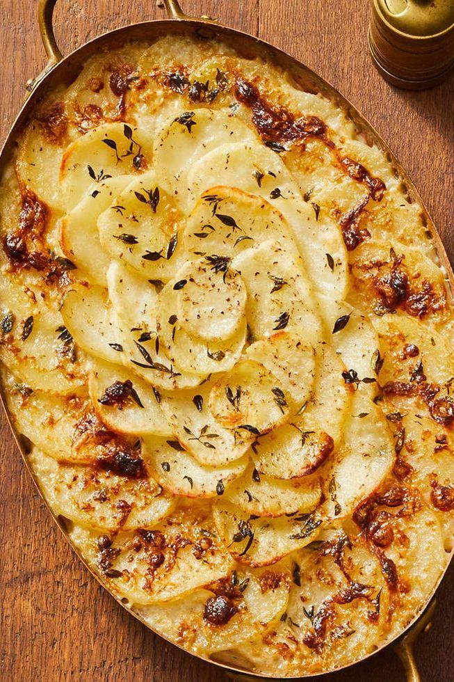 vegetarian thanksgiving recipes six ingredient potato gratin