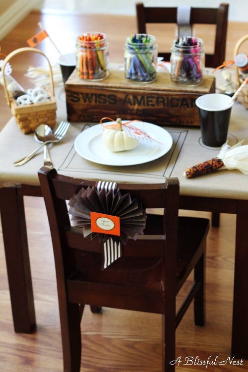 Thanksgiving Kids' Table: Yea or Nay?