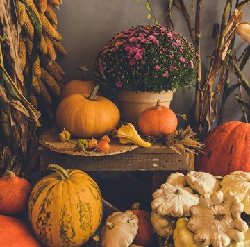 halloween and thanksgiving autumn decoration