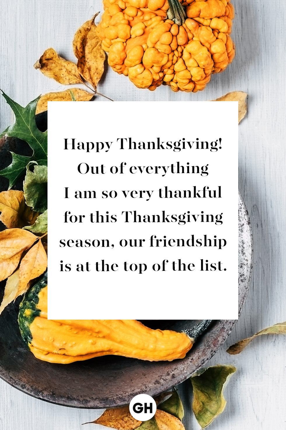 thanksgiving wish and message for friends