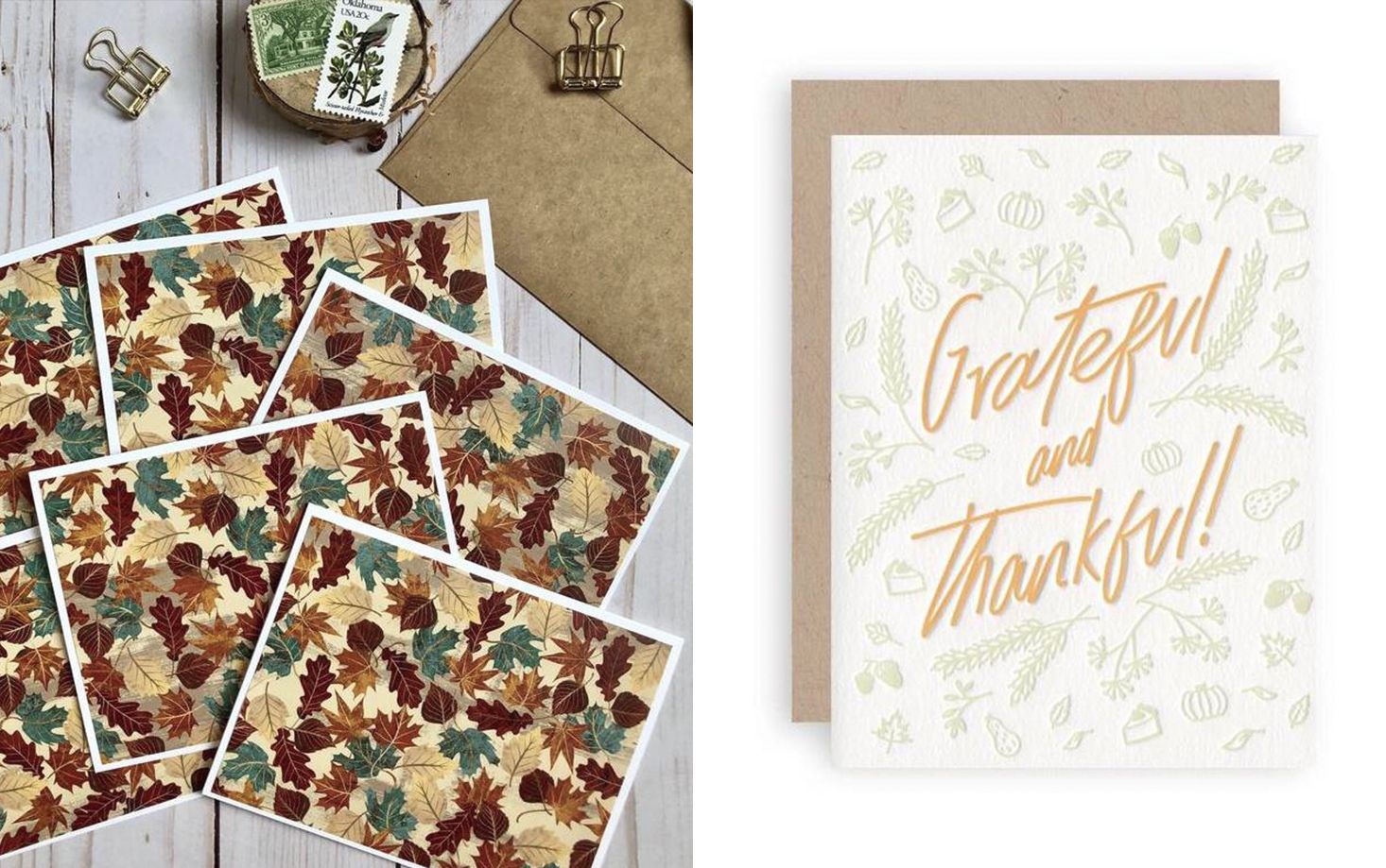 homemade thanksgiving card ideas