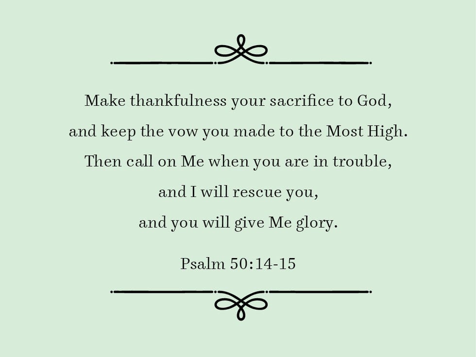 19 Thanksgiving Psalms 2023 - Bible Verses About Thanksgiving and Praise