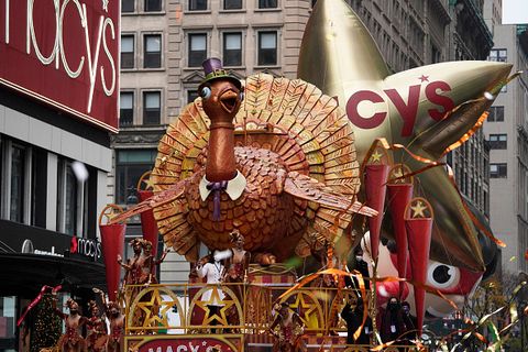 macys thanksgiving day parade    2020    pictured tom turkey float    photo by peter kramernbcnbcu photo bank via getty images