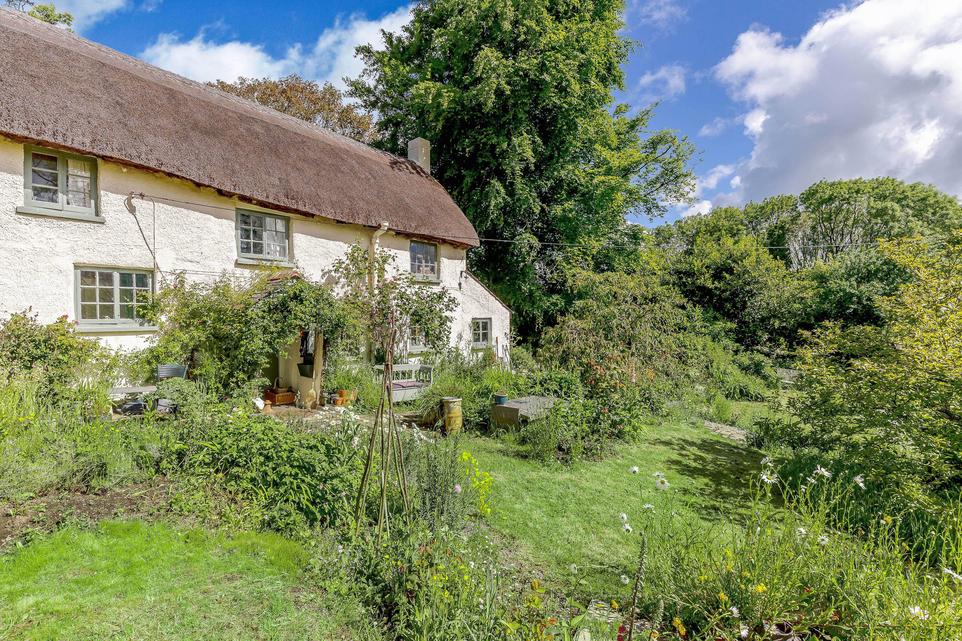 Fairy Tale Cottage With Enchanting Gardens For Sale In Devon