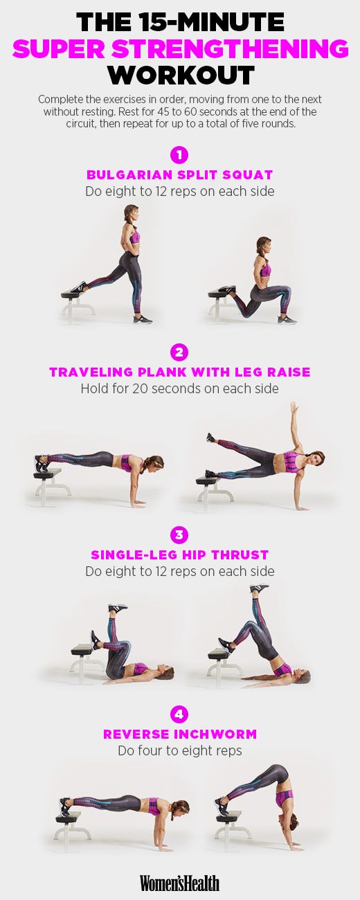 15 minute strengthening workout