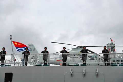 china navy warship
