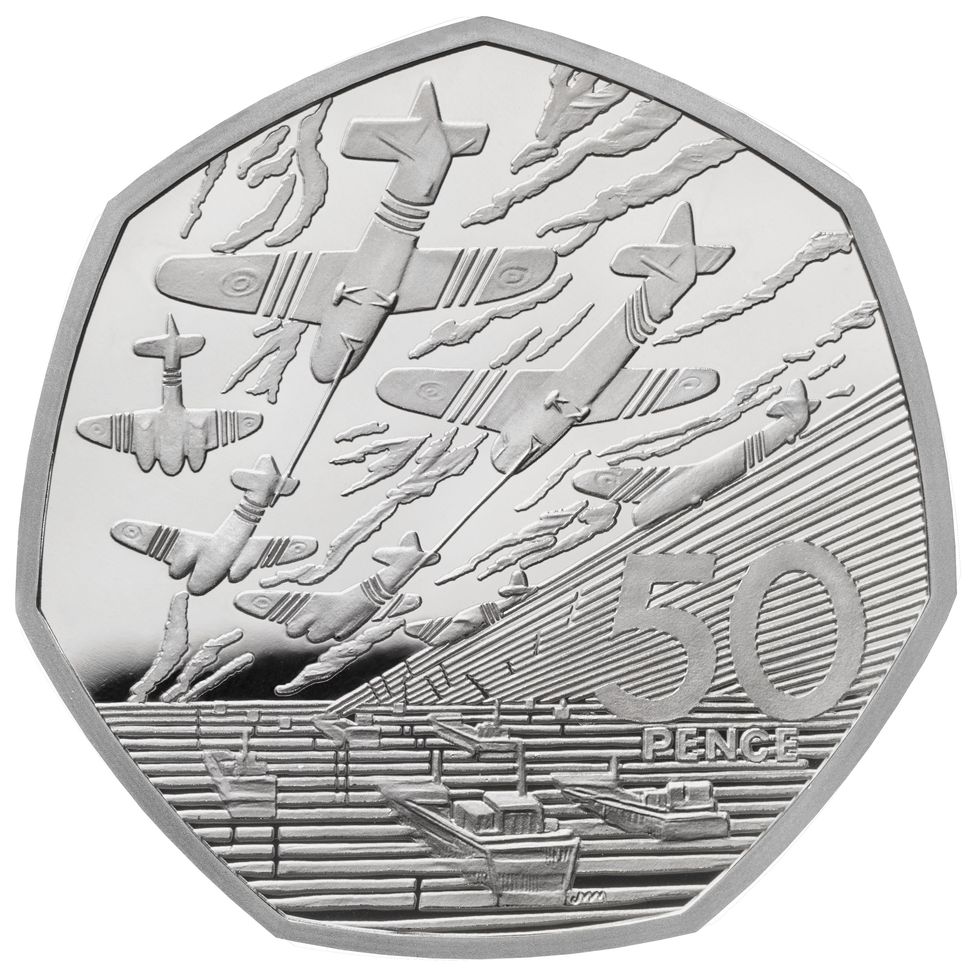 Royal Mint Release Military Set Of 50p Coins To Celebrate DDay And The