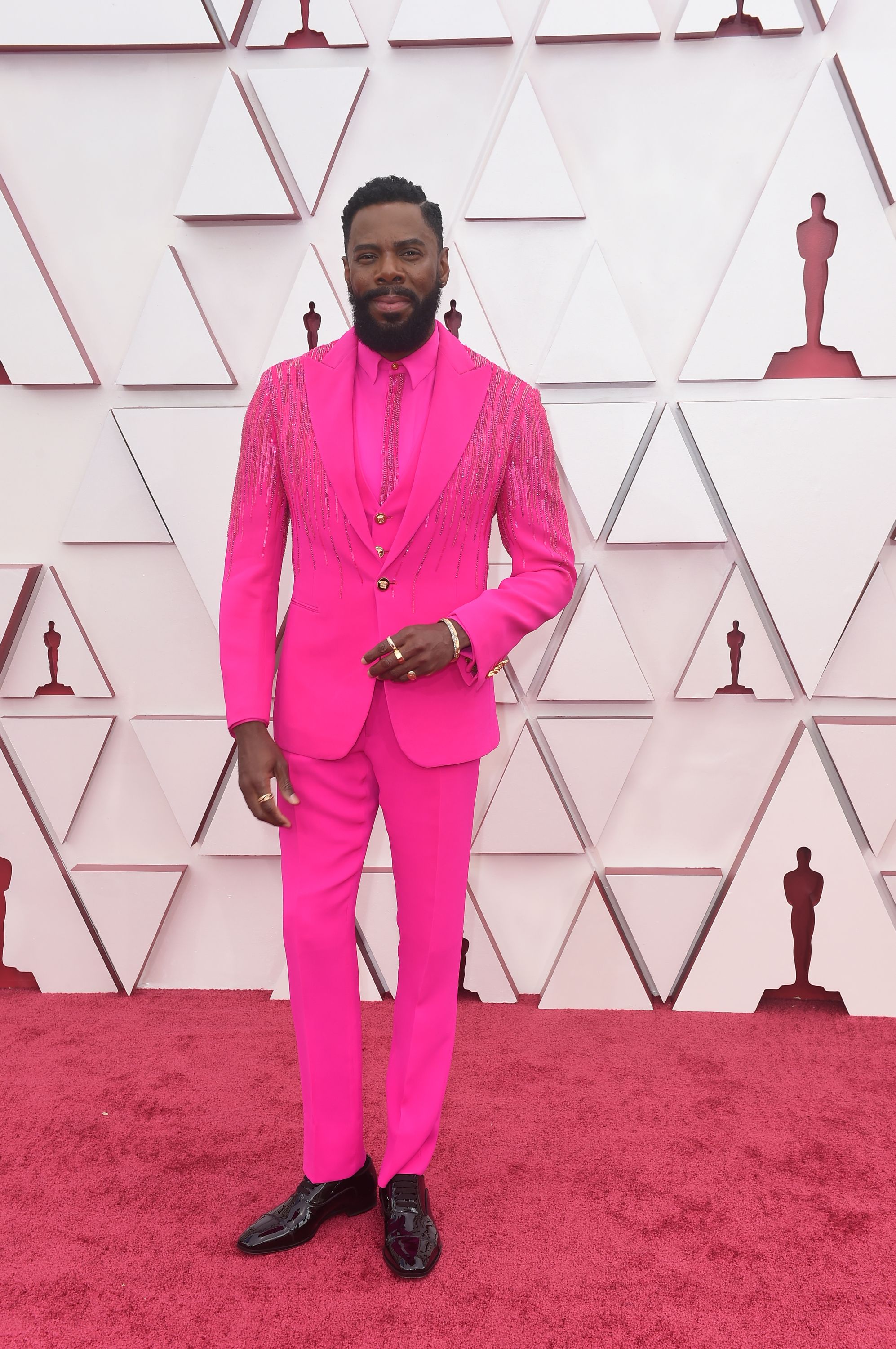 Men's formalwear is becoming jazzier off the red carpet, too