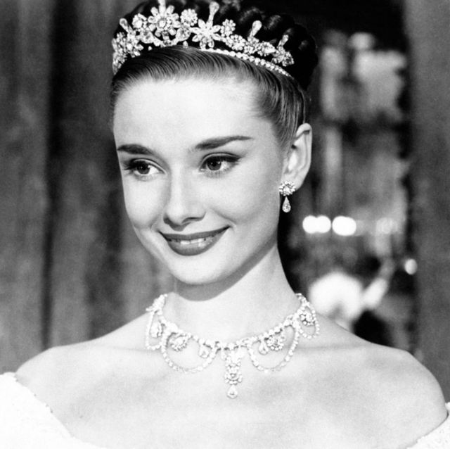 close up of audrey hepburn in a scene of the movie roman holiday