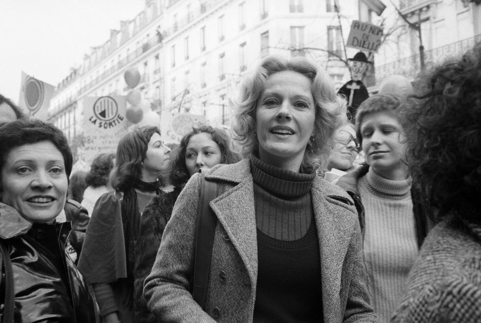 women's demonstration in paris