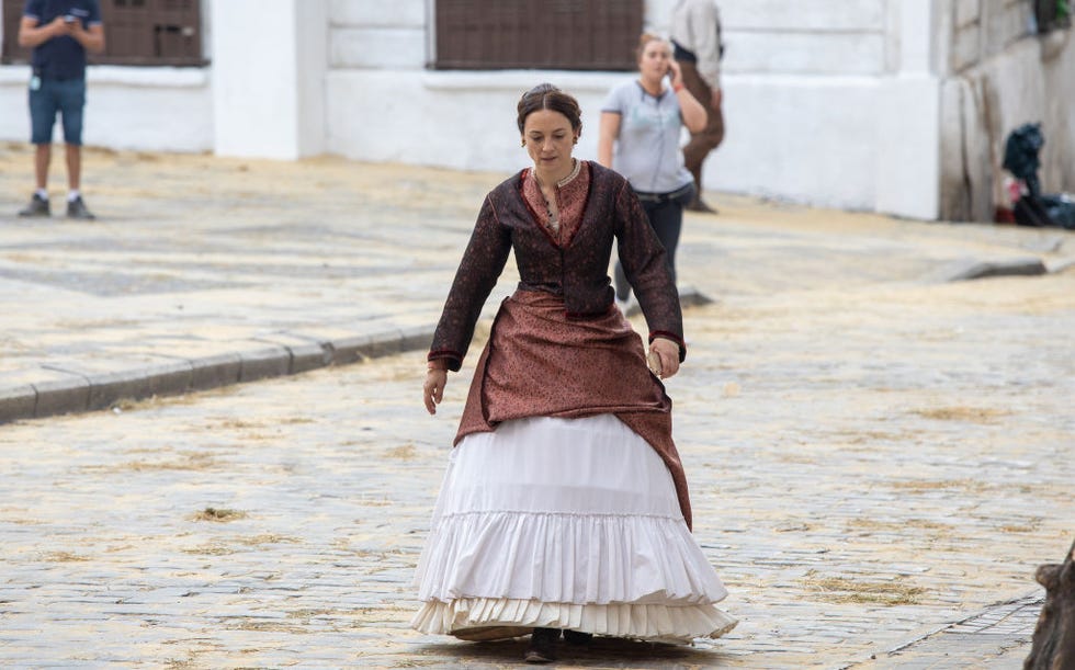 "La Templanza" On Set Filming In Cadiz