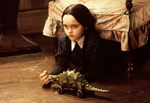 christina ricci as wednesday addams in 1991's ﻿the addams family﻿