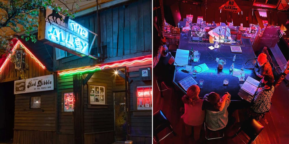 the alley piano bar and restaurant