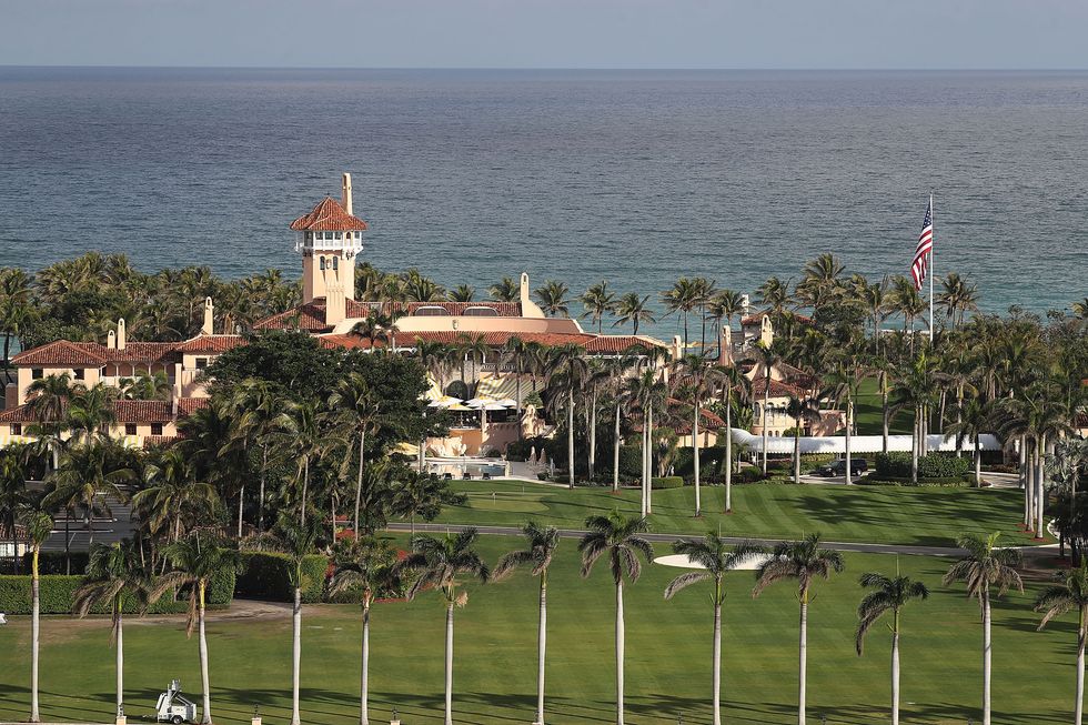 Mar-a-Lago resort in Palm Beach Florida has been listed as Donald Trump's primary residence.