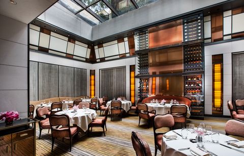 dining room at jean georges the mark