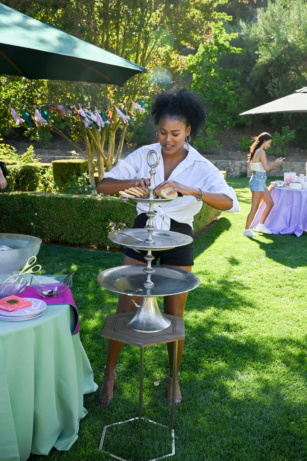 the bachelor   2602   clayton moves forward in his journey to find love with the 22 incredible women who remain after moving into the bachelor mansion for the first time since the pandemic began, these eligible singles are ready to kick off a week of dates on the seasons first group date, celebrity guest hilary duff enlists the help of the ladies to throw a dream beverly hills birthday party, but when one woman is more interested in spending time with clayton than the kids, the others have strong feelings to share later, one lucky lady flies high with clayton on the first one on one date featuring a surprise musical performance by amanda jordan and ziwe stops by the second group date to help clayton spot potential red flags among his bachelorettes after the dates have all ended, a major storm brews heading into the cocktail party when a shocking secret about a woman who already has a rose is revealed will clayton be forced to do something that no other bachelor has ever done before find out on the bachelor, airing monday, jan 10 800 1001 pm est, on abc john fleenor via getty images
the bachelor