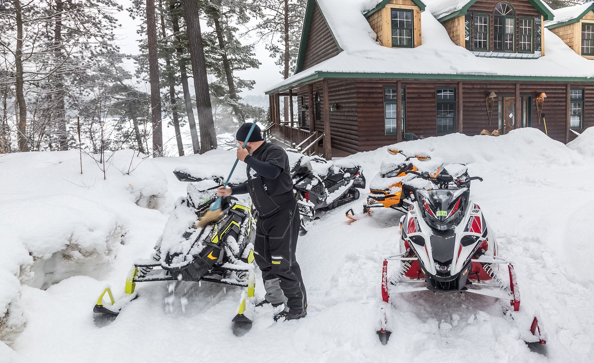 the baddest snowmobiles from polaris, skidoo, and yamaha tested