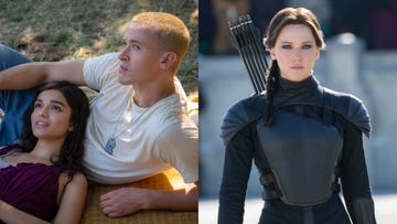 the ballad of songbirds and snakes katniss everdeen references