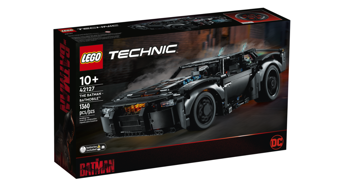 Buy The Batman's Batmobile Lego set now on sale I Lego 42127