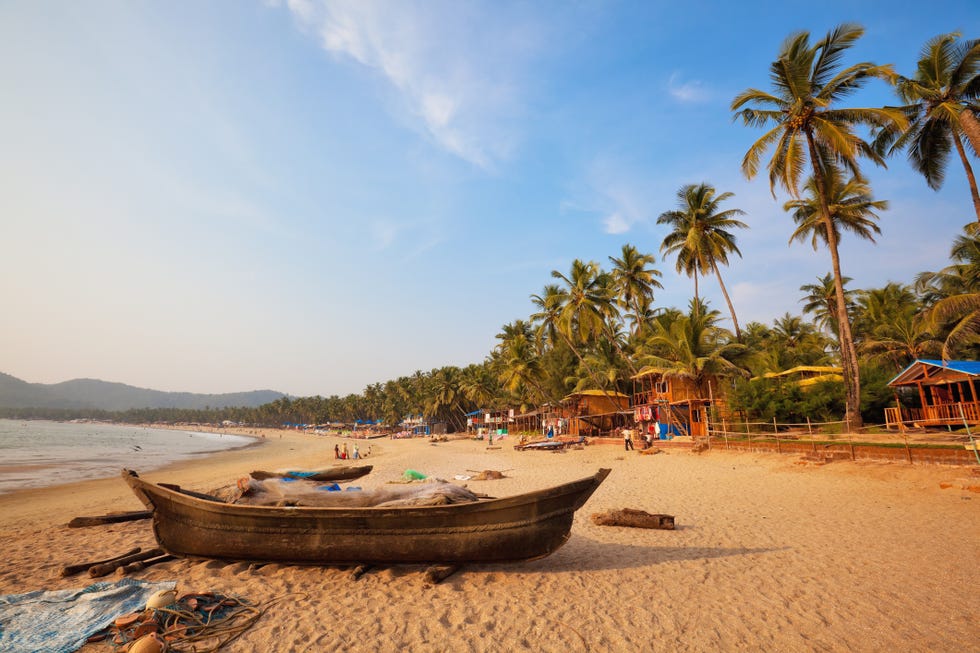 the beach