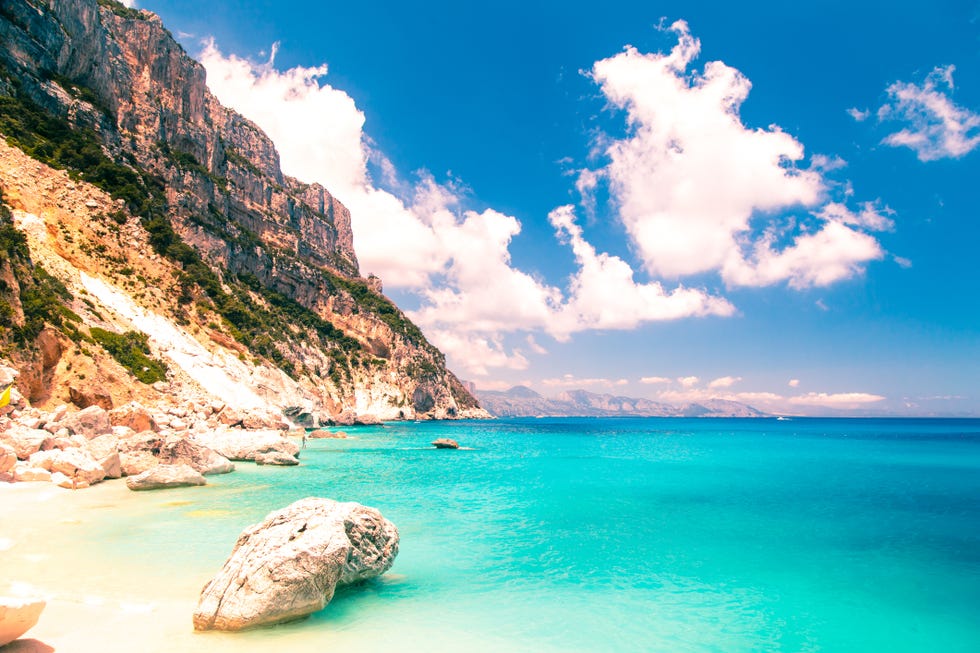 The beautiful Cala Goloritzè in Sardinia