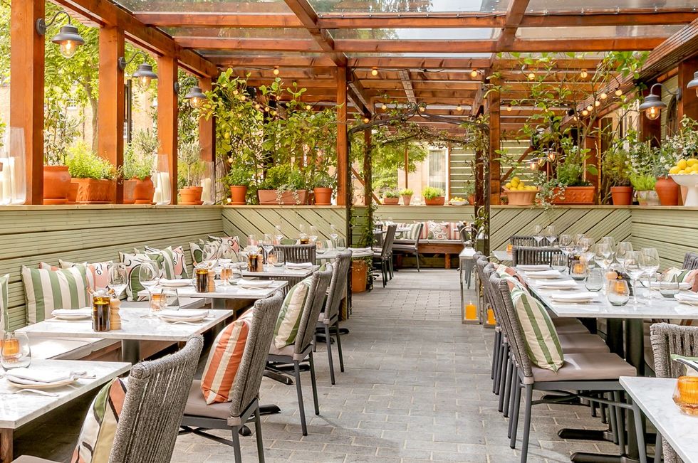 best outdoor london restaurants and terraces