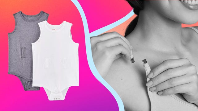 adaptive clothing brands woman clasping a bra from the straps
